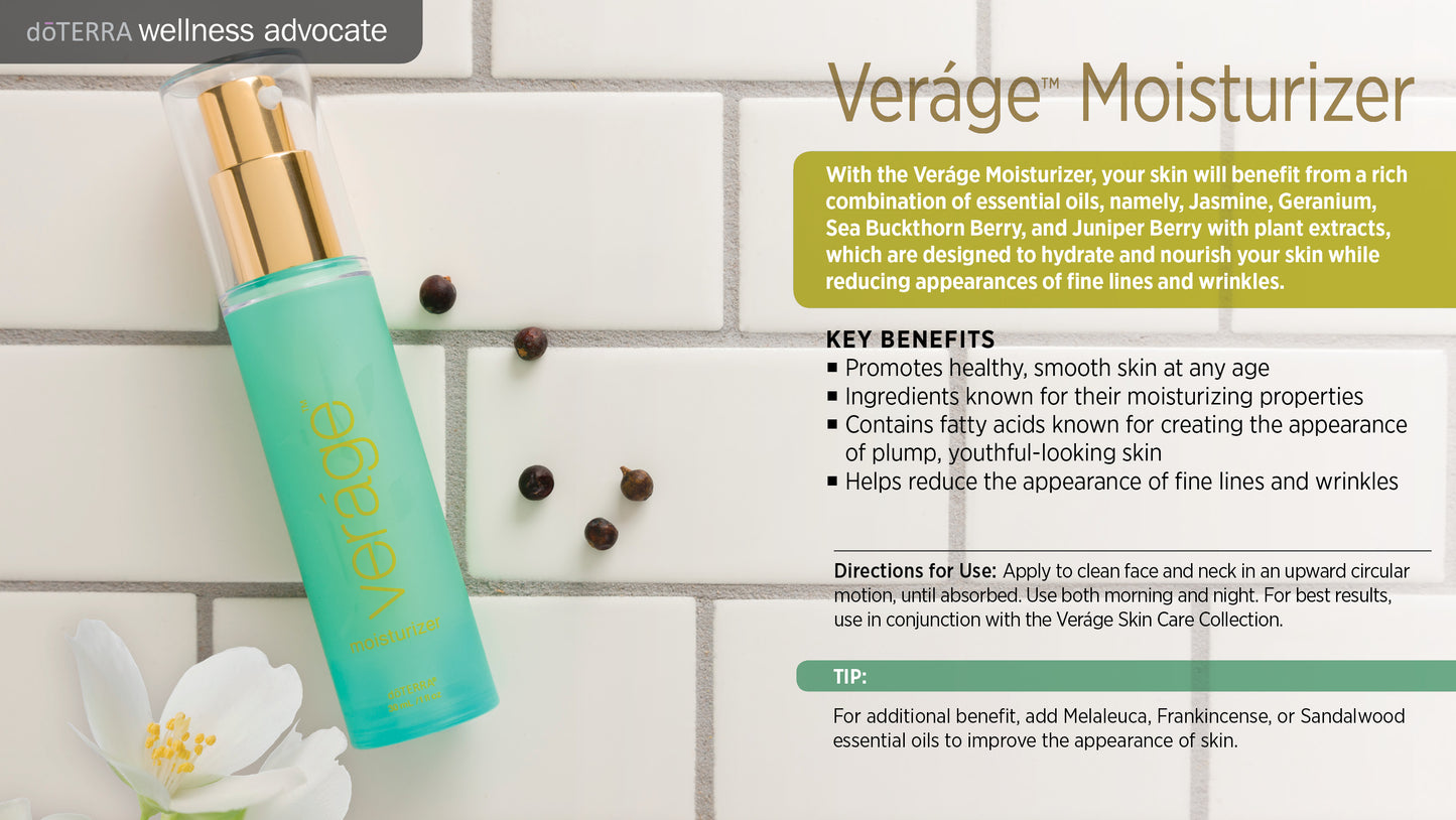 wa verage moisturizer