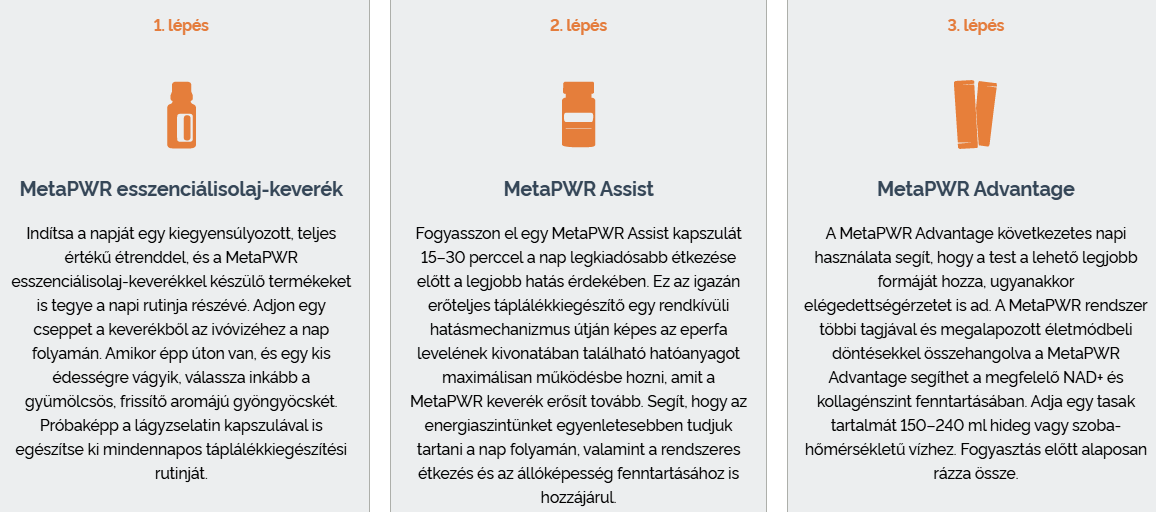 Doterra MetaPWR lágyzselatin kapszula
